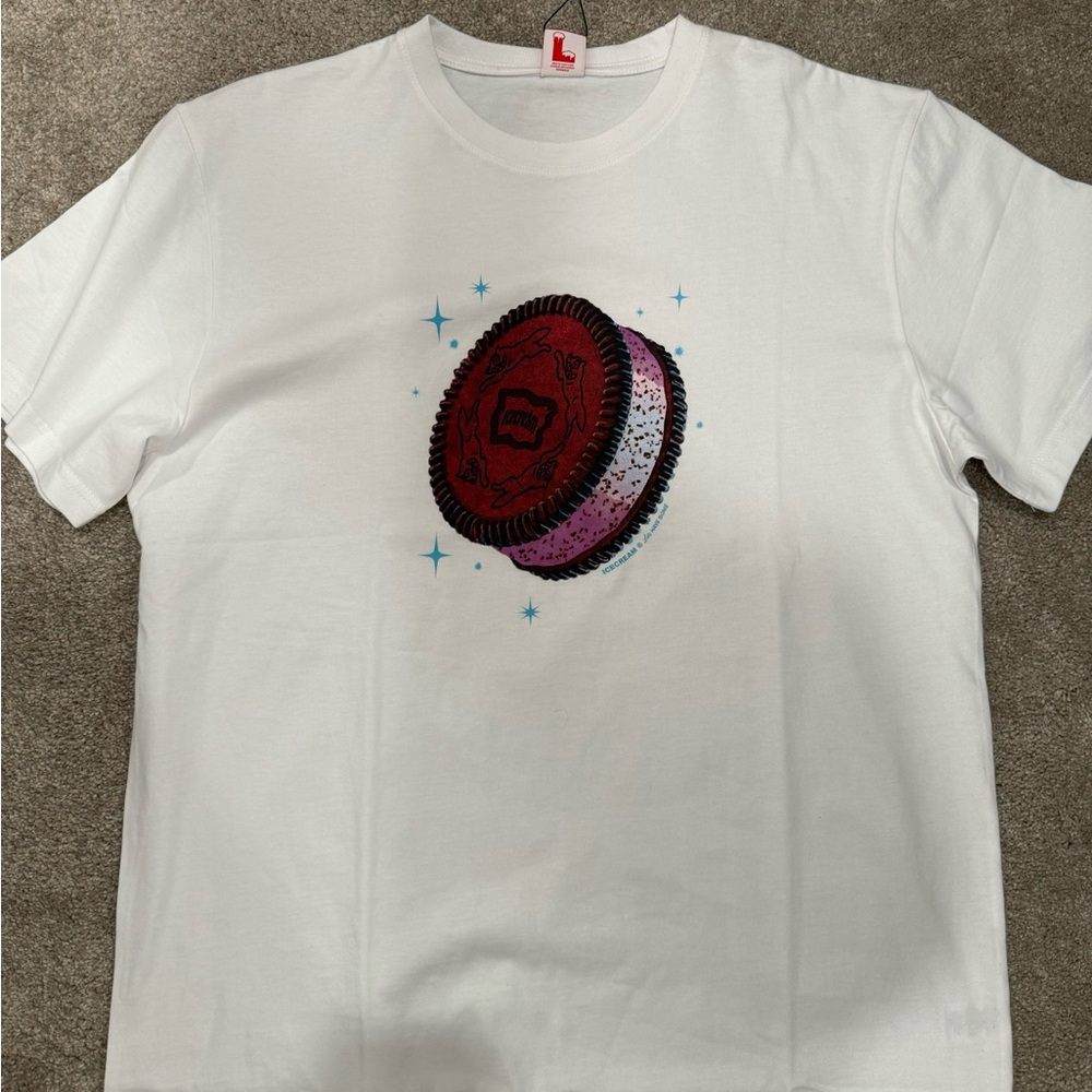 Icecream white Tshirt